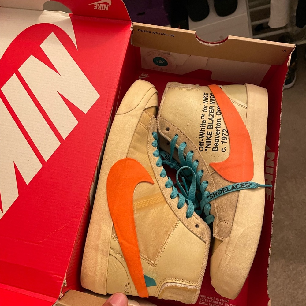 Off white x Nike blazer Halloween edition 9/10 worn 4 times. Purchased off kith.